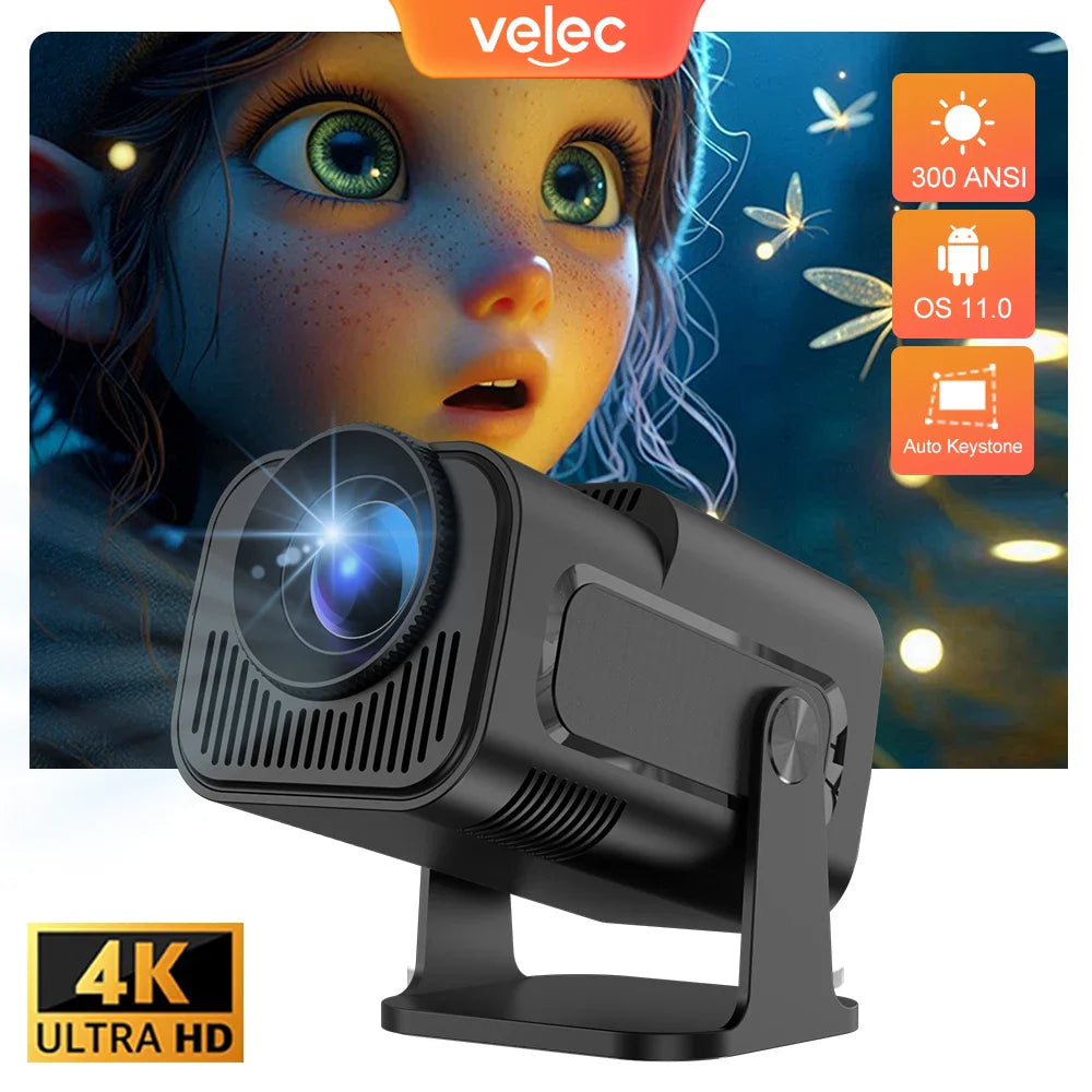 HY320 4K Mini Projector - بروجيكتور محمول