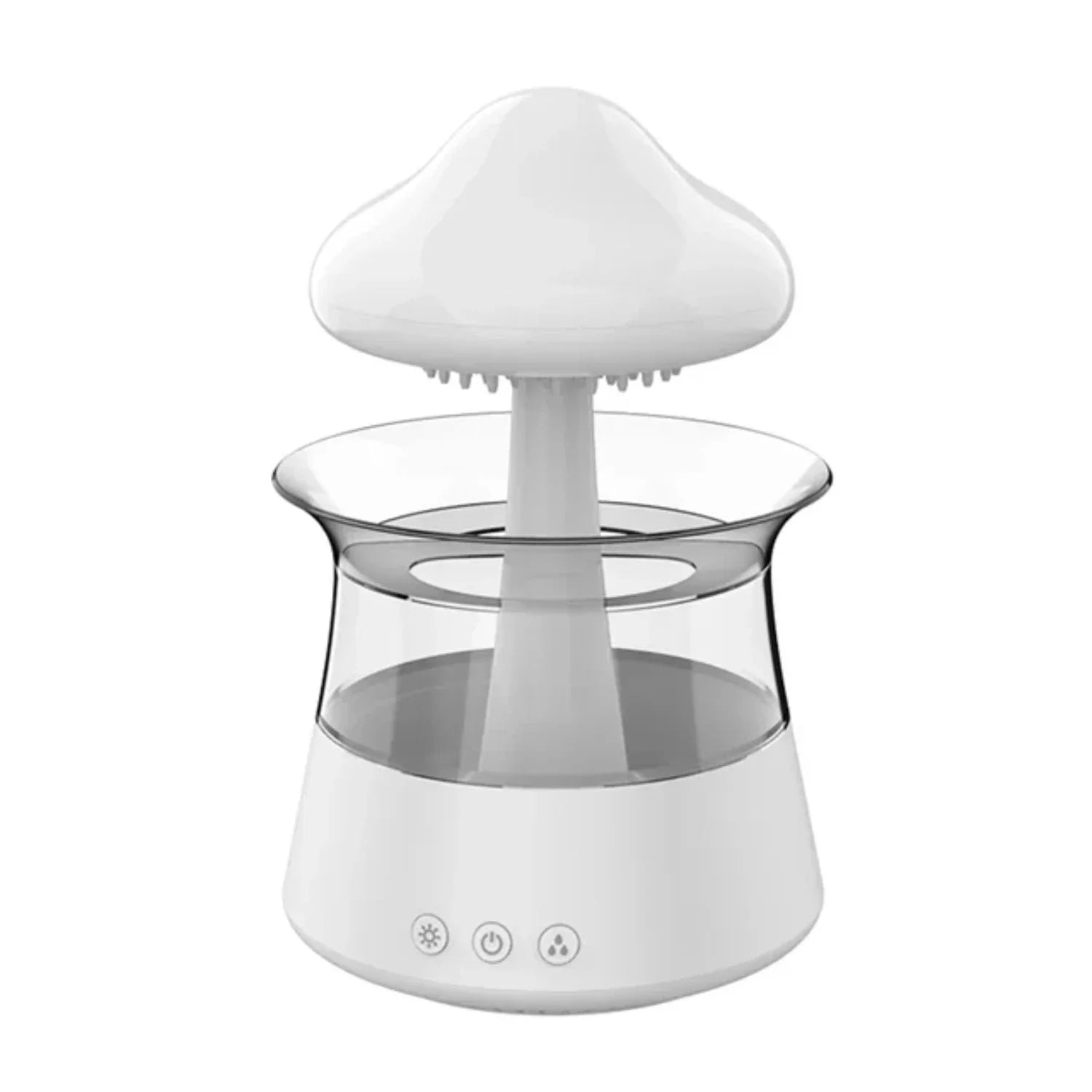 300mL Mushroom Humidifier - مرطب الهواء مع ضوء ليلي